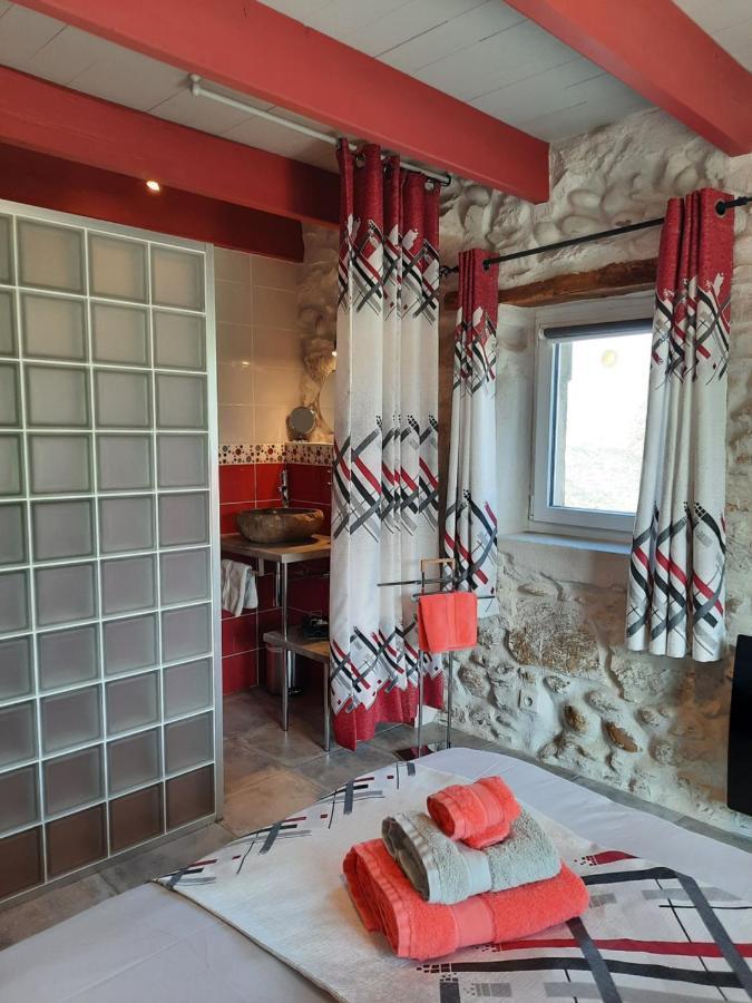 L'Echappee Tremoussante Bed and Breakfast Saint-Barthélemy-de-Vals Buitenkant foto