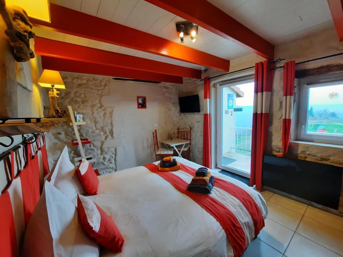 L'Echappee Tremoussante Bed and Breakfast Saint-Barthélemy-de-Vals Buitenkant foto